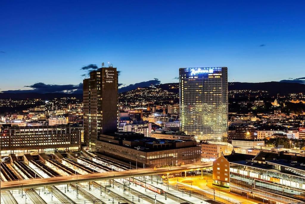 Live On The Roof Of Oslo City Center Daire Dış mekan fotoğraf